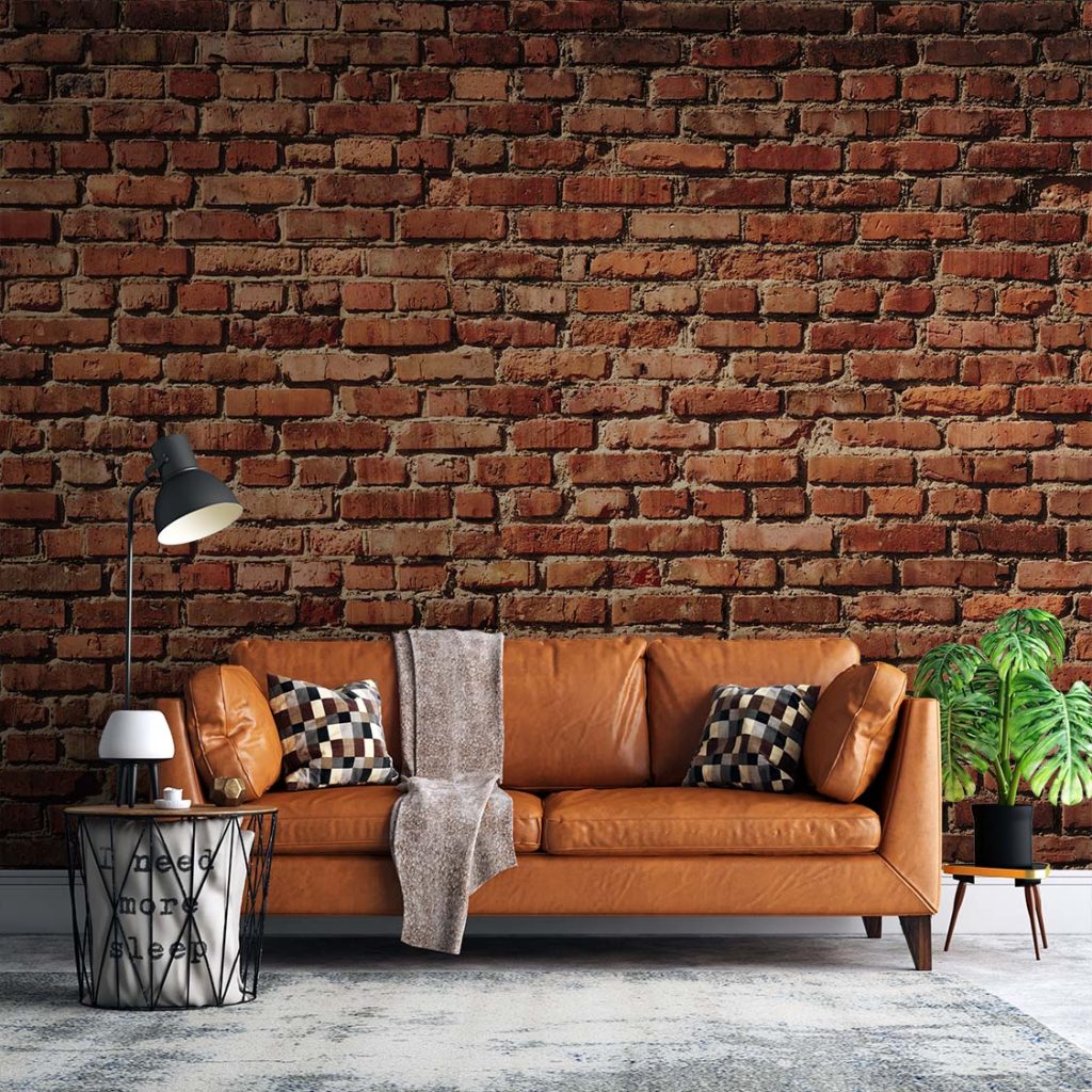 Industrieel Behang Red Brick Wall Topkwaliteit En Uniek Design Industrieel Behang Red Brick Wall Topkwaliteit En Uniek Design